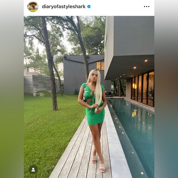 Multi Cut Out Mini Dress - Picture 3 of 3